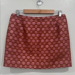 J.Crew Collection Women’s Pink Shimmer Silk Brocade Skirt